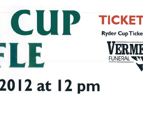 2012 Ryder Cup&nbsp;Raffle